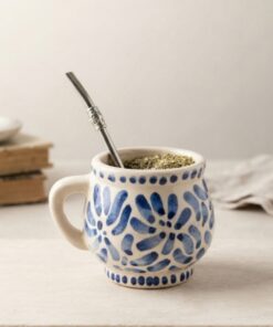 Mate con asa "AZUL"